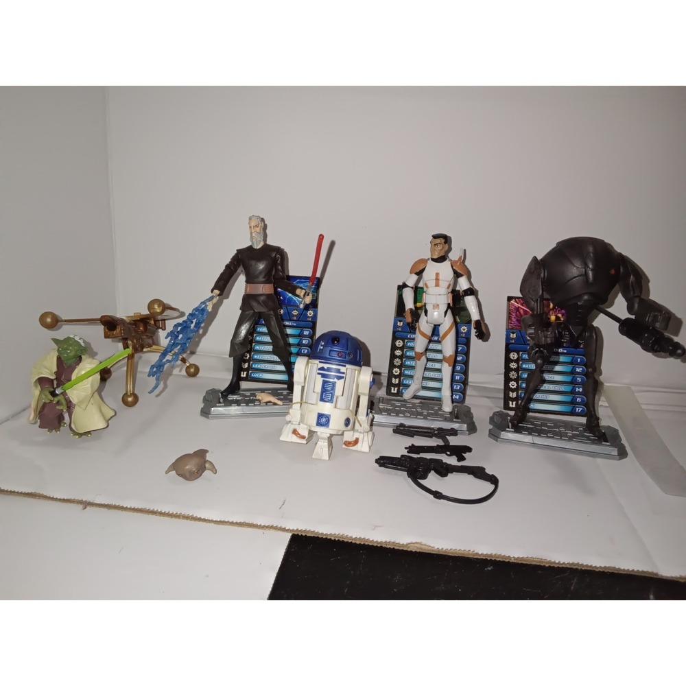 Star Wars Action Figure Lot of 6 - Clone Wars